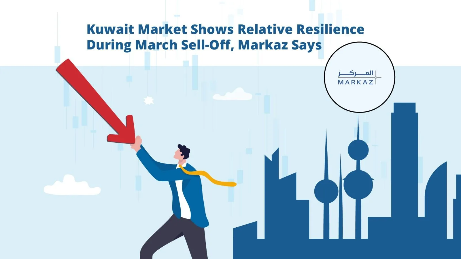 Kuwait Market Shows Relative Resilience During March Sell-Off, Markaz Says