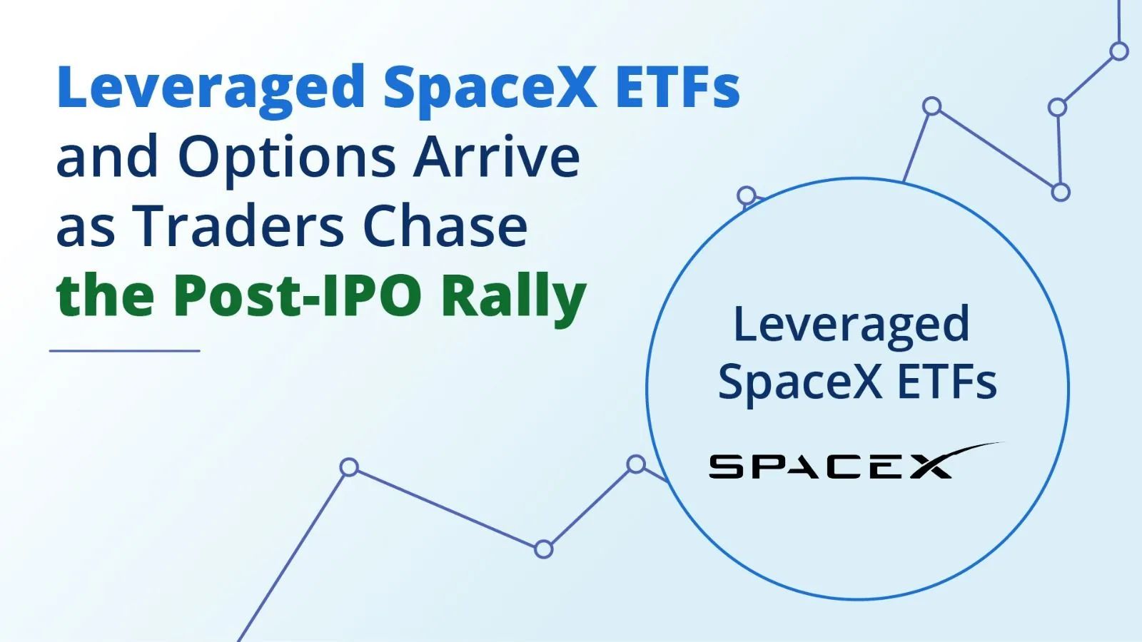 Leveraged SpaceX ETFs and Options Arrive as Traders Chase the Post-IPO Rally