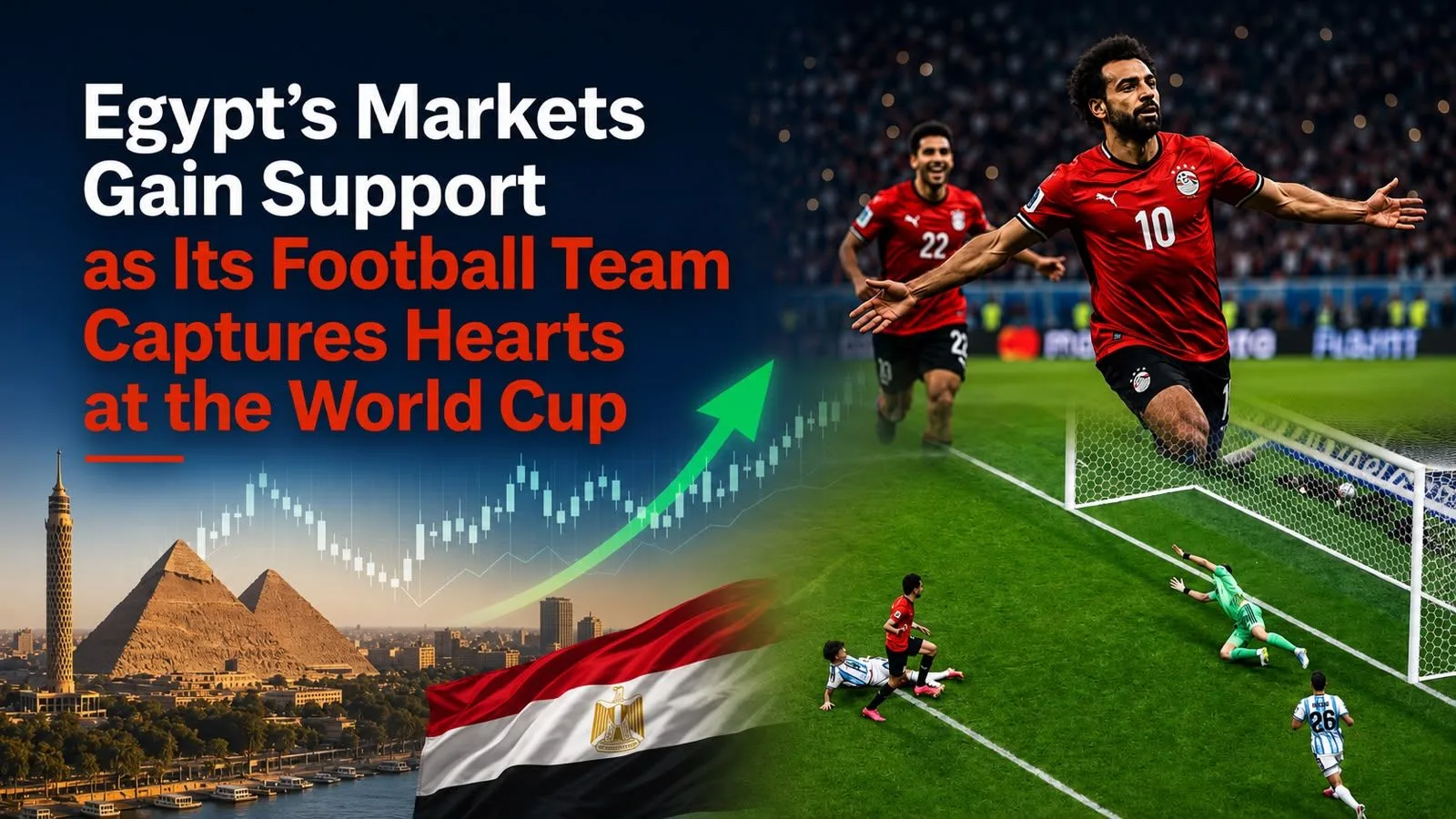 Egypt’s Markets Gain Support as Its Football Team Captures Hearts at the World Cup