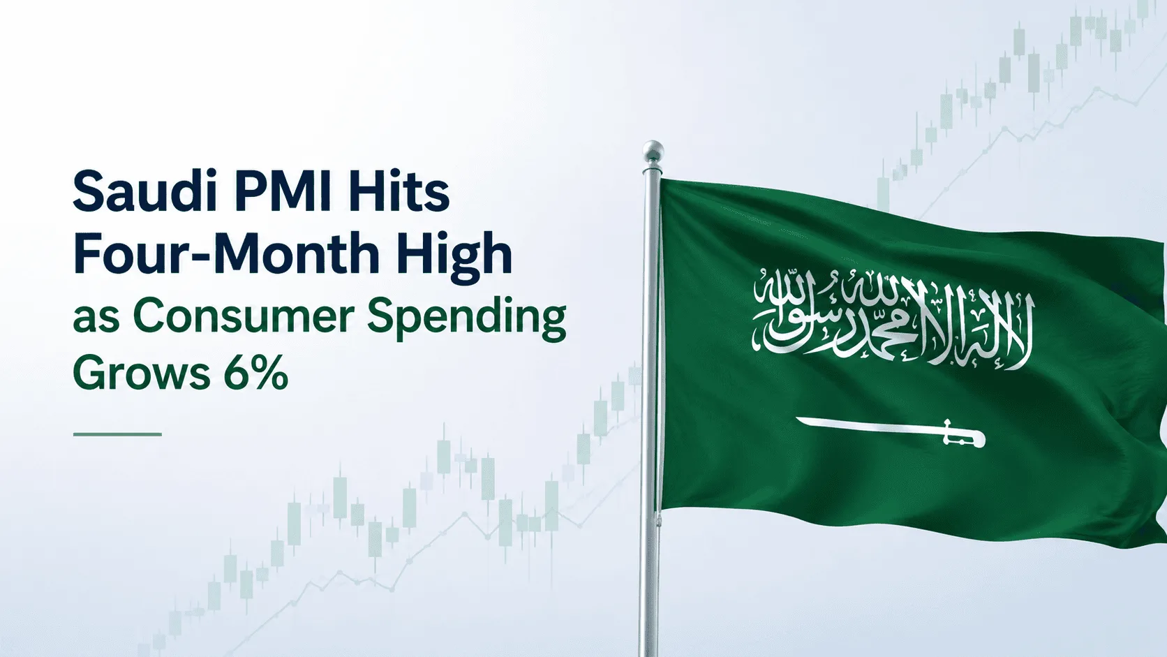 Saudi PMI Hits Four-Month High as Consumer Spending growth 6%