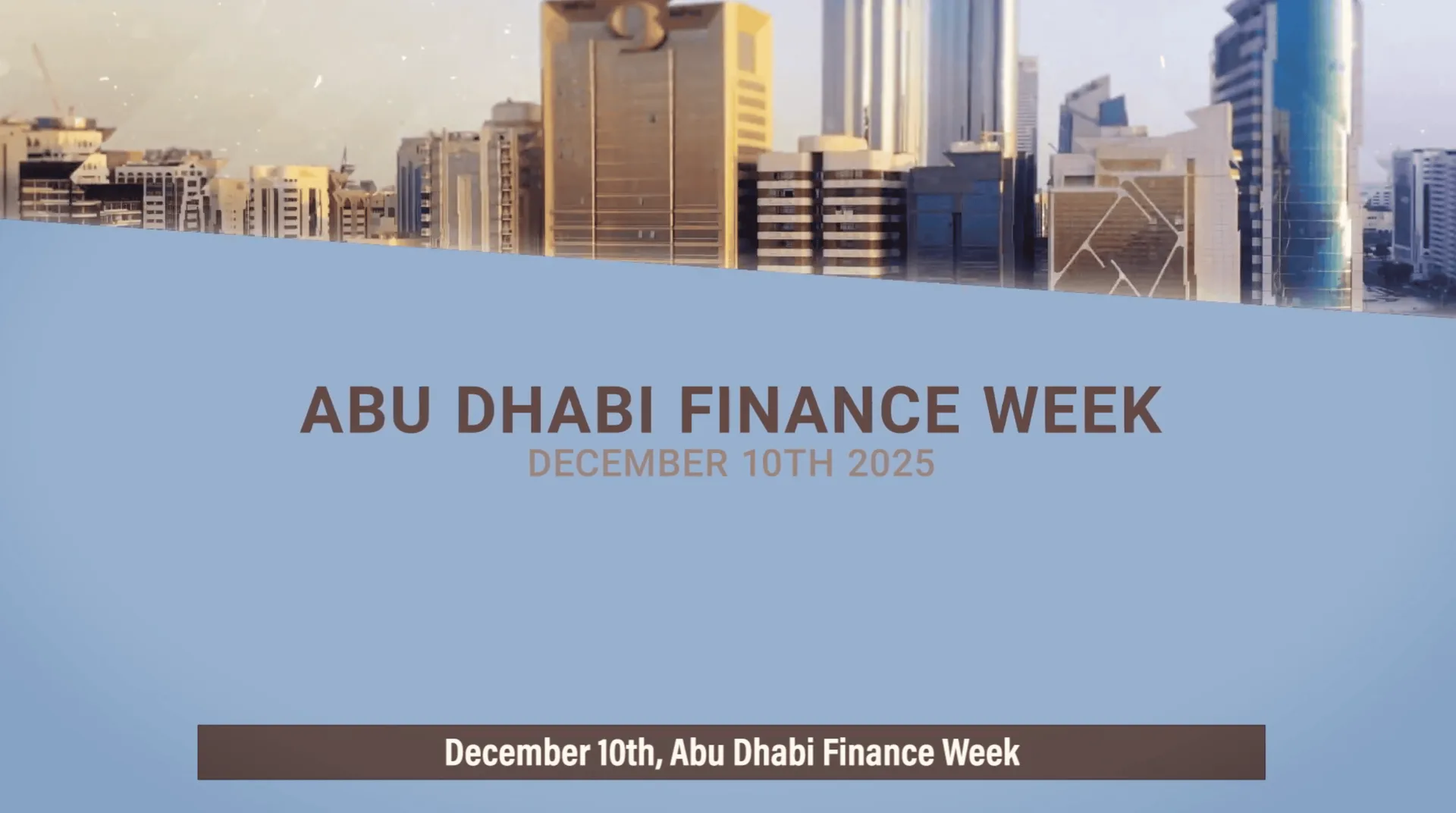 Abu Dhabi Finance Week 2025: Nukoud - ADX - NYSE