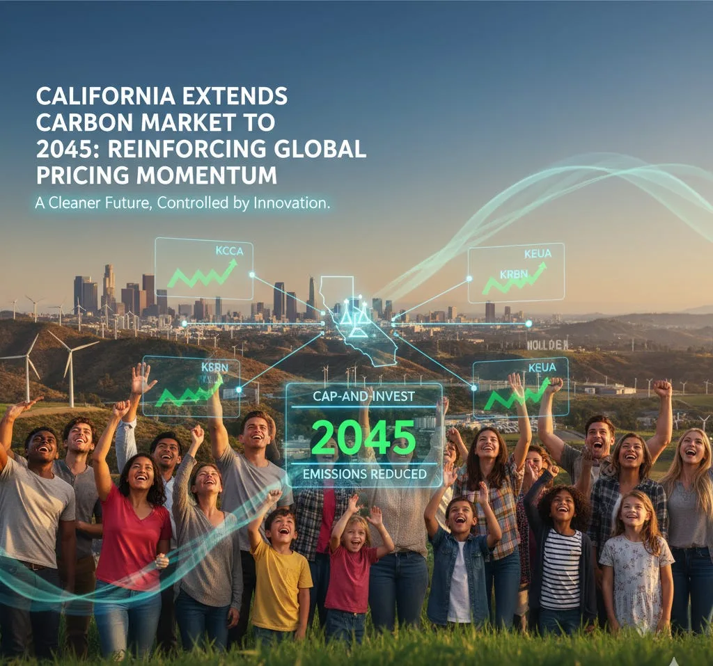 California Extends Carbon Market to 2045, Reinforcing Global Pricing Momentum