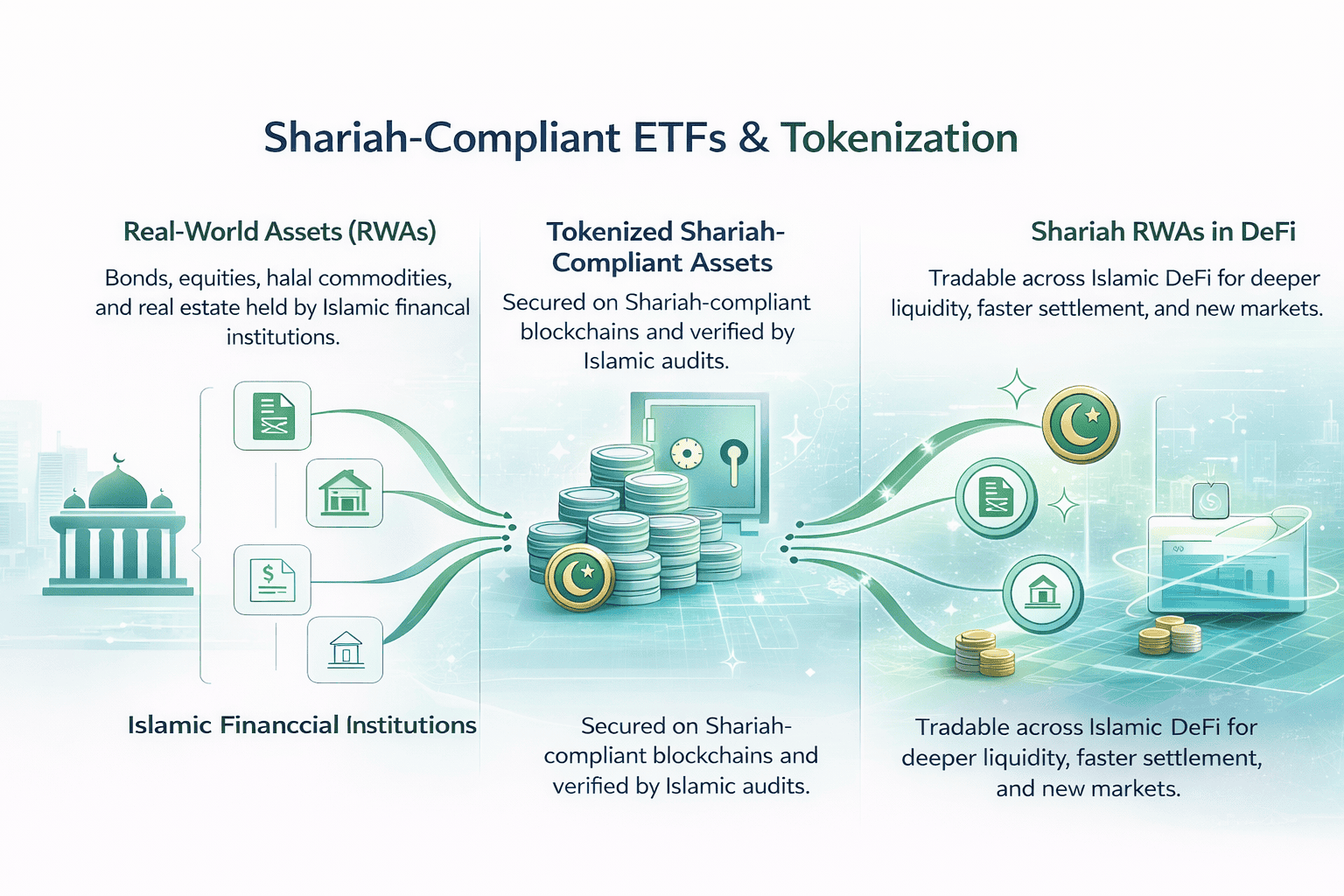 Shariah-compliant ETFs and Tokenization