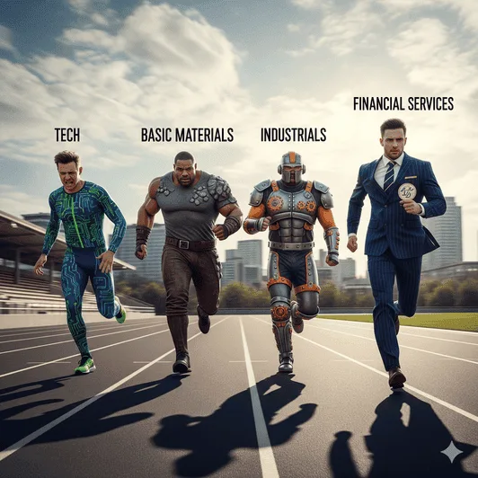 While We Were Obsessed With Tech, These 3 Sectors Just Outperformed